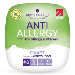 Slumberdown Anti Allergy Duvet - 4.5 Tog - Double
