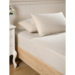 Stacey Solomon Natural Brushed Cotton Star Fitted Sheet