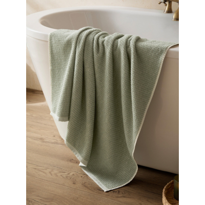 Yard Green Hebden Textured Waffle Towel Range