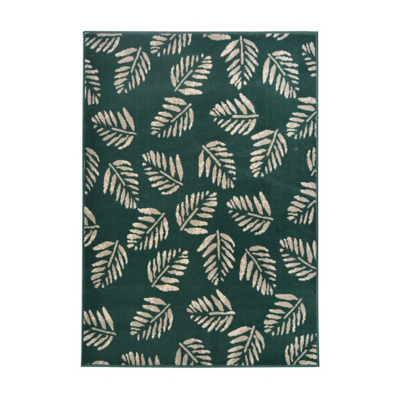 maker Green Woodland Leaf Rug