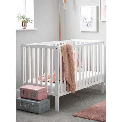 Obaby White Bantam Cot Bed