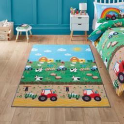 Catherine Lansfield Kids Farmyard Rug