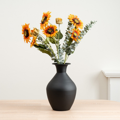Scottish Everlastings 70cm Artificial Sunflower Bouquet