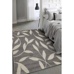 maker Grey Vision Leaf Rug