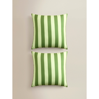 Striped Outdoor Cushions Set of 2