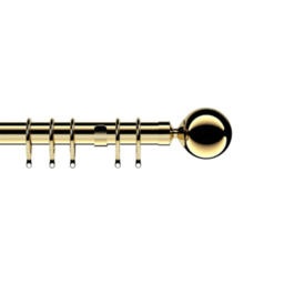 Speedy Bright Brass Nikola Ball 28mm Pole Set
