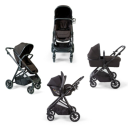 Push Me Savanna i Travel System - Black