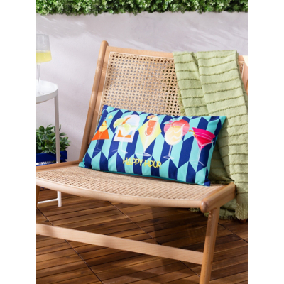 furn. Happy Hour Abstract Outdoor Cushion