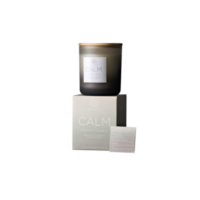 Serenity Calm Candle Bergamot Lavender Sandlewood