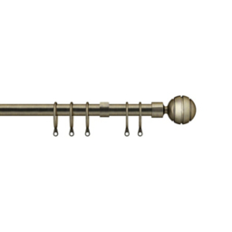 Speedy Antique Brass Sliced Ball 16-19mm Pole Set