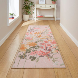 Catherine Lansfield Pink Country Floral Runner