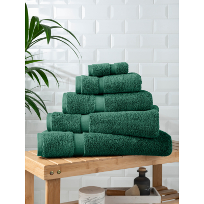 Fir Green Super Soft Towel & Bath Mat Range