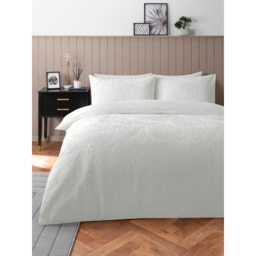 Embossed Fern Forest Duvet Set