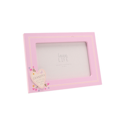 Love Life Heart Frame - Grandma
