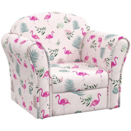 AIYAPLAY Kids Tropical-Flamingo Themed Chair