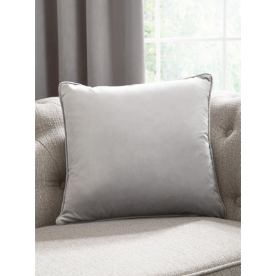 Laurence Llewelyn-Bowen Silver Montrose Filled Cushion