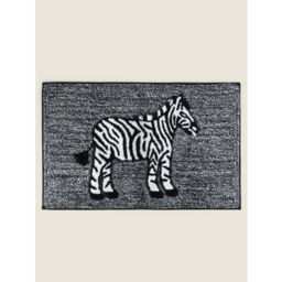 Monochrome Zebra Bath Mat