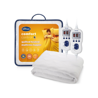 Silentnight Multi-Zone Heated Quilted Mattress Topper