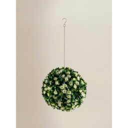 Topiary White Rose Flower Ball
