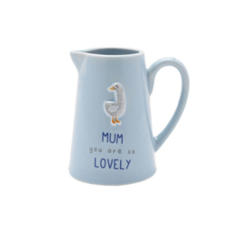 Love Life Embossed Jug - Mum