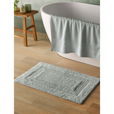 Silentnight Grey Supersoft Bath Mat