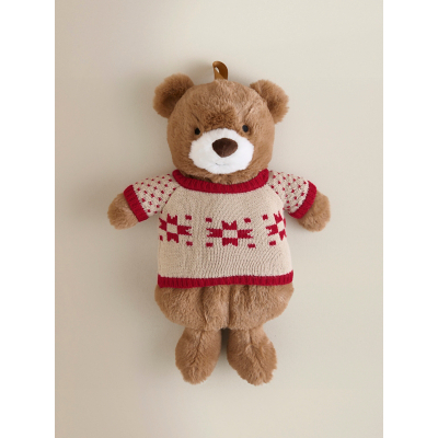 Natural Bear Hot Water Bottle - 1 Litre