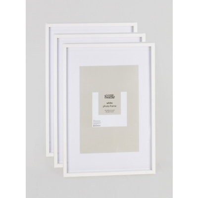 White Poster Frame A3 3-pack