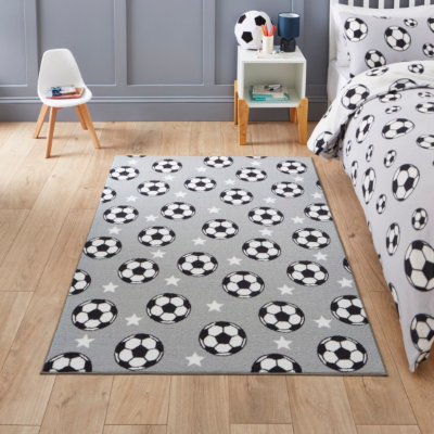 Catherine Lansfield Kids Football Star Rug