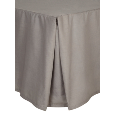 Grey Plain Valance