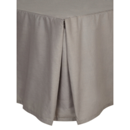 Grey Plain Valance