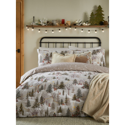 Furn Forest Festivities Brushed Cotton Duvet Set