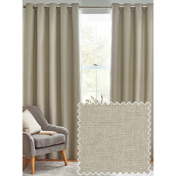 Furn Natural Dawn Blackout Thermal Eyelet Curtains