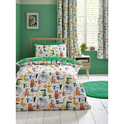 Catherine Lansfield Zoo Animal Magic Duvet Cover Set