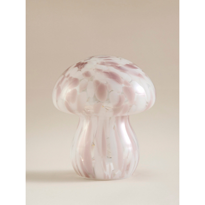 Pink Mini Mushroom Confetti Table Lamp