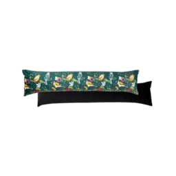 Wylder Nature Midnight Garden Birds Velvet Draught Excluder
