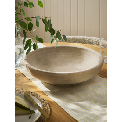 Stacey Solomon Natural Large Decorative Bowl by George at ASDA