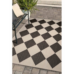 maker Monchrome Outdoor Harlequin Rug