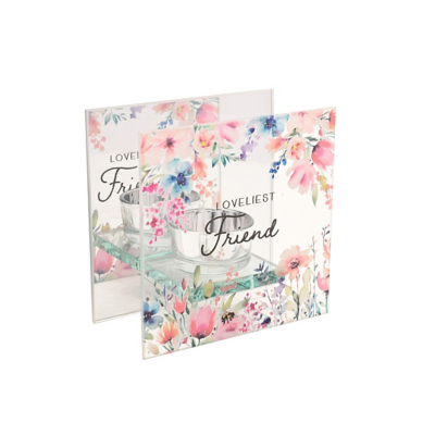 The Cottage Garden Tealight Holder - Friend