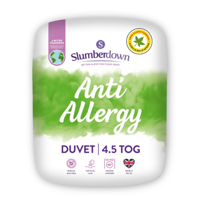 Slumberdown Anti Allergy Duvet - 4.5 Tog - King