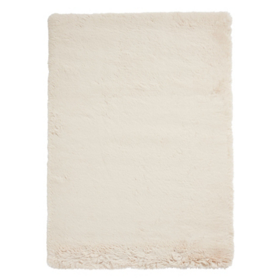 Think Rugs Beige Teddy Luxury Super Soft Rug