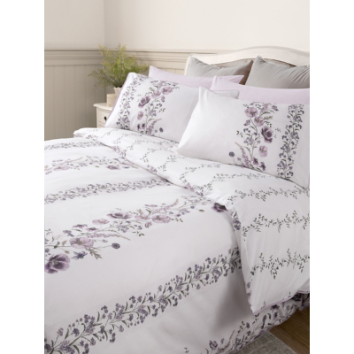 Lilac Stacey Solomon Blue Wildflowers Cotton Duvet Set