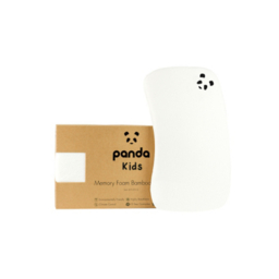 Panda Bamboo & Memory Foam Contoured Baby Pillow