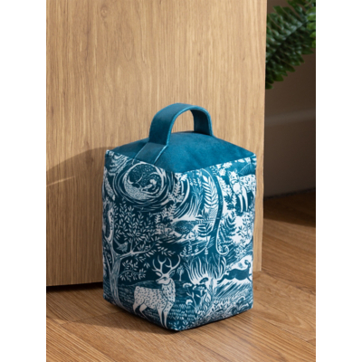 Furn Winter Woods Animal Door Stop