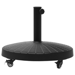 Outsunny 22.7kg Resin Parasol Base with Wheels