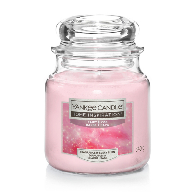 Yankee Candle Home Inspiration Fairy Floss Medium Jar Candle