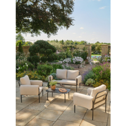 Beige Hebden 4 Piece Outdoor Sofa Set