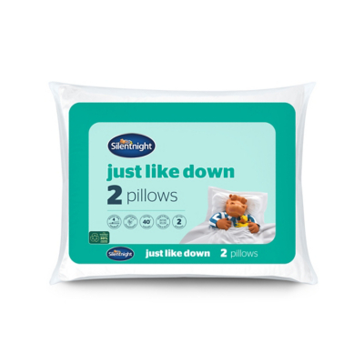 Silentnight Just Like Down Pillows - 2 Pack