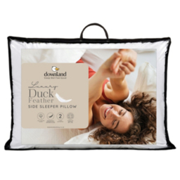 Downland Luxury Duck Feather Side Sleeper Pillow
