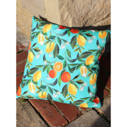 Evans Lichfield Orange Blossom Outdoor Cushion