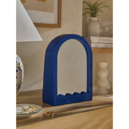 Blue Small Arch Mirror